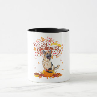 Taza Funny Thanksgiving Gifts German Shepherd Dog