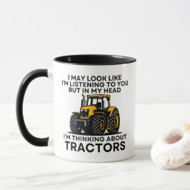 Taza Funny Tractor Mug Farmer Gift Tractor Lover
