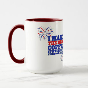 Taza Funny Trump a mitad de período Elección Política C