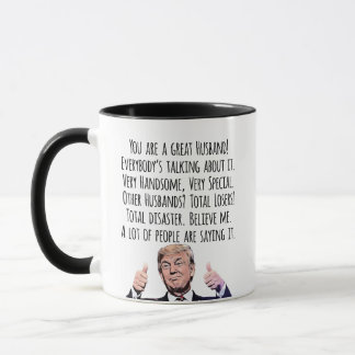 Taza Funny Trump Husband Birthday Valentine Christmas