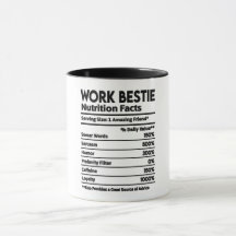 Funny Work Bestie Nutrition Hacts