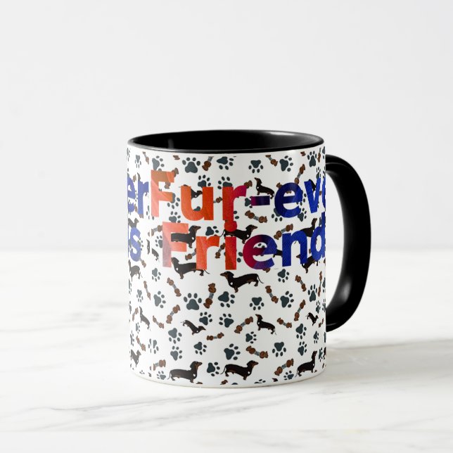 Taza Fur-Ever Friends  (Anverso derecho)