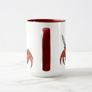 Taza Furia de Cangrejo Sintiéndose Cangrejo