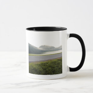 Taza fuschl del lago, salzkammergut, Salzburg,