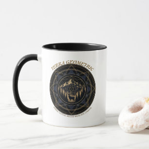 Taza Fusión de Geometría Sagrada y Naturaleza • Montaña