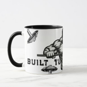 Taza Fusionar sus músculos Gimnasio Motivación Mug