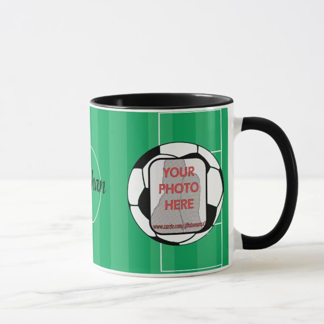 Taza Fútbol de personalizable (Derecha)