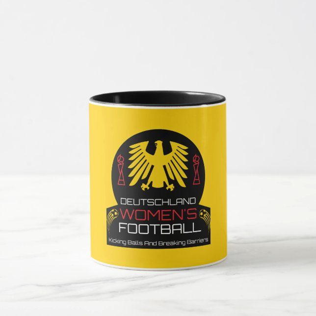 Taza Fútbol femenino alemán (Centro)