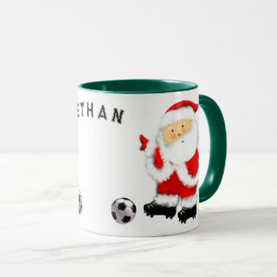 Taza Fútbol Holiday regalo café Mug
