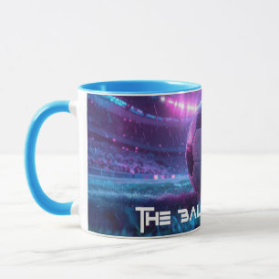 TAZA FÚTBOL - LA PELOTA ES REDONDA - FÚTBOL