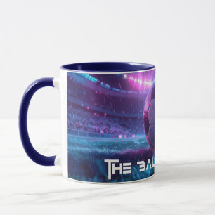 TAZA FÚTBOL - LA PELOTA ES REDONDA - FÚTBOL