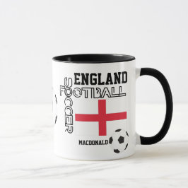 Taza Fútbol Personalizado INGLATERRA
