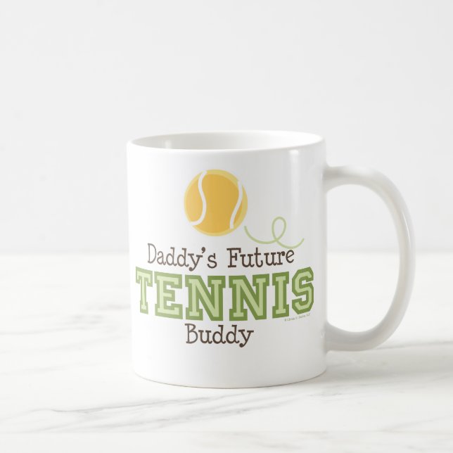 Taza futura del compinche del tenis del papá (Derecha)