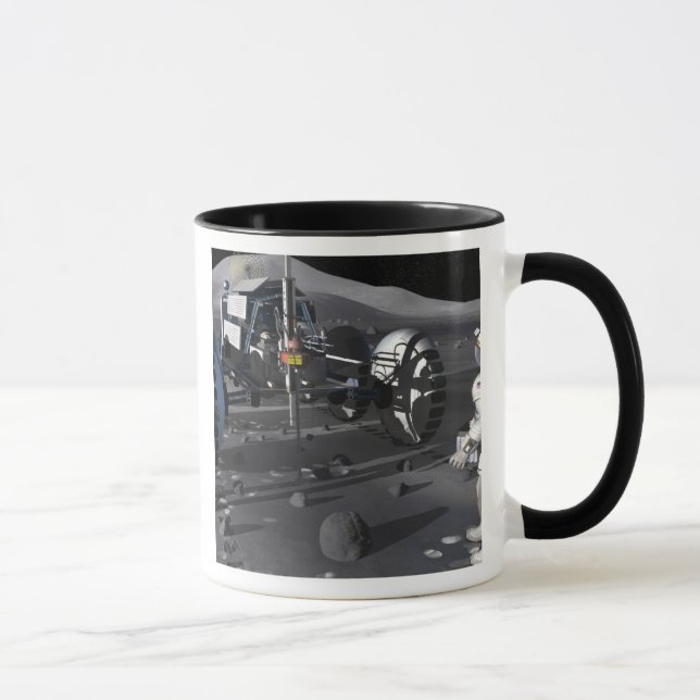 Taza Futuras misiones de exploración espacial (Derecha)