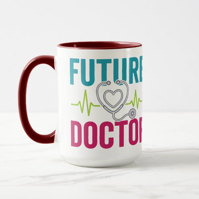 Taza Future Doctor | Cute Medical for Doctor Day (Izquierda)
