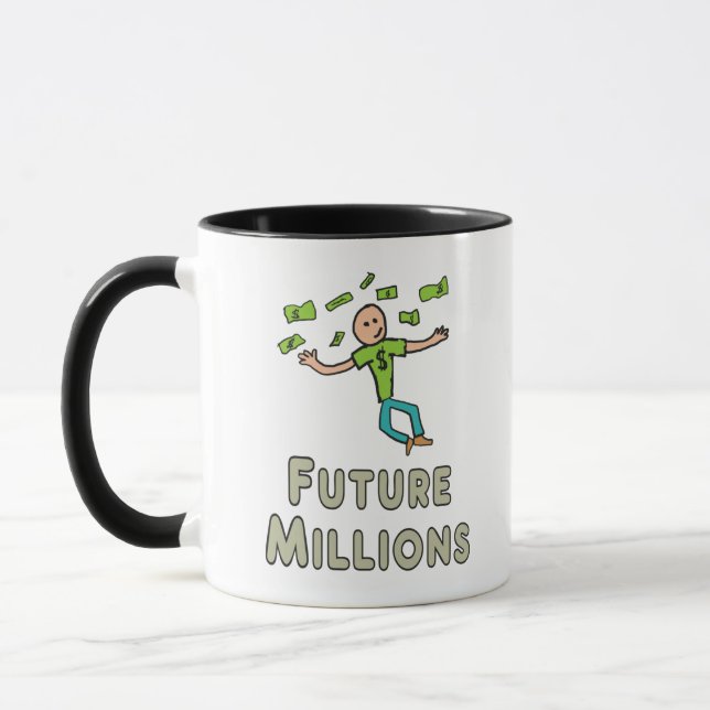 Taza Future Millionaire (Millones) (Izquierda)