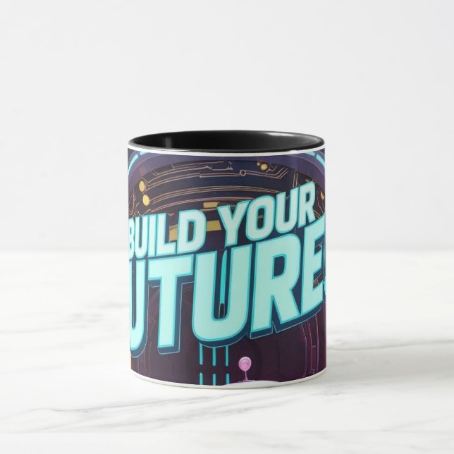 Taza Futuristic Robot and Astronaut Children (Centro)