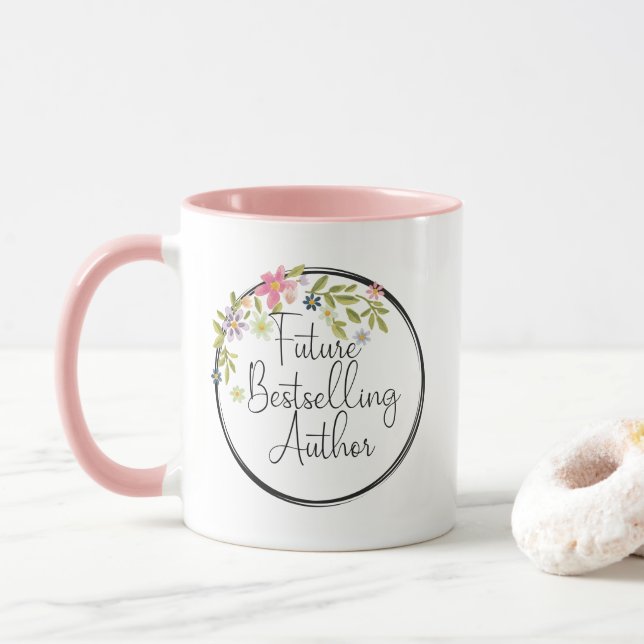 Taza Futuro Bestseller Autor Mug (Con donut)