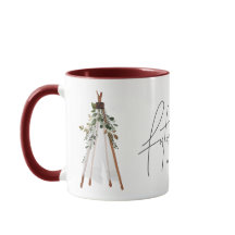 Futuro bohemio Sr. teepee contemporáneo botánico