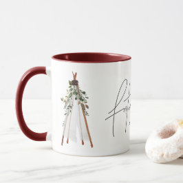 Taza Futuro bohemio Sr. teepee contemporáneo botánico
