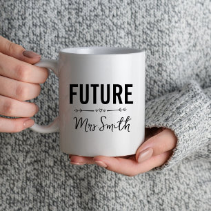 Taza Futuro personalizado Sra. Mug con el nombre de nov