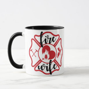 Taza FW23   Esposa de bomberos de tierras silvestres