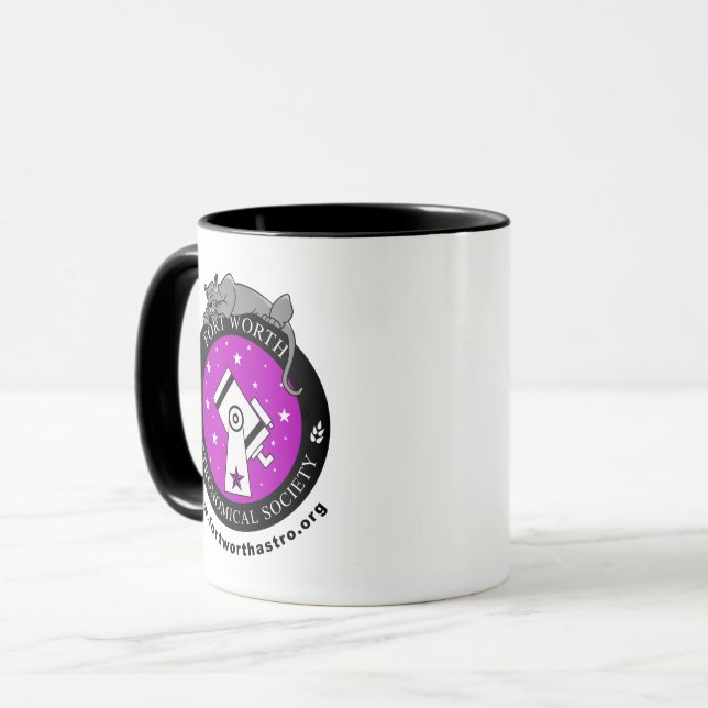 Taza FWAS oficial Personalizado de color café Mug (Anverso izquierdo)