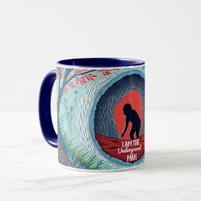 Taza Fyodor Dostoevsky El Hombre Subterráneo (Anverso izquierdo)