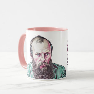 Taza Fyodor Dostoyevsky cita crisis existencial