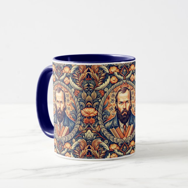 Taza Fyodor Dostoyevsky - Literatura rusa (Anverso izquierdo)