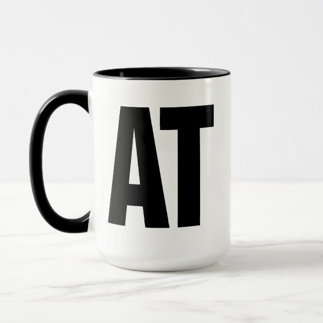 TAZA G-A-T-O (Izquierda)