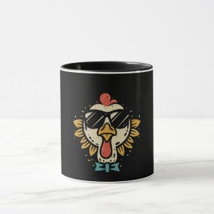 Taza Gafas de sol Cara de pavo Sombreros divertidos de