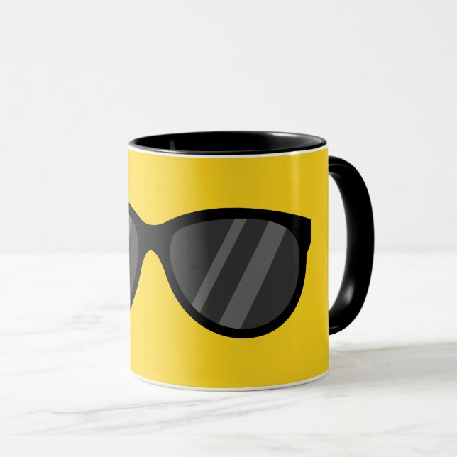 Taza Gafas de sol de Personalizado Guay (Anverso derecho)