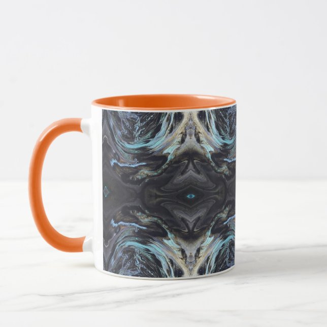 Taza Galaxia Acrílico Pour Mug (Izquierda)