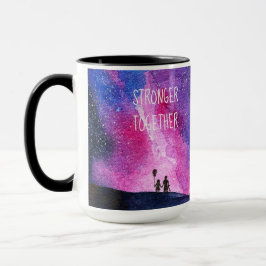 Taza Galaxia más fuerte juntos