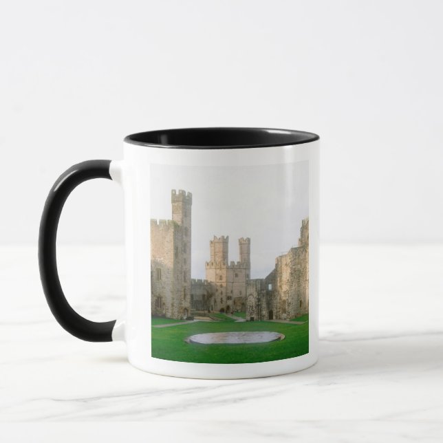 Taza Gales, castillo de Caernarfon, uno de los 2 de Edu (Izquierda)