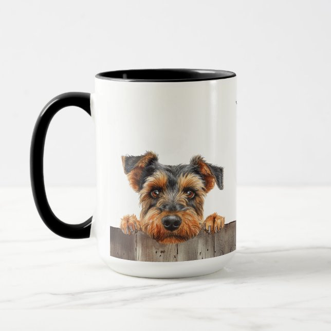 Taza Gales terrier Dog Mug (Izquierda)