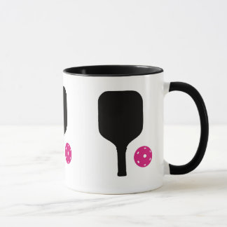 Taza Gálibas y pelota rosa