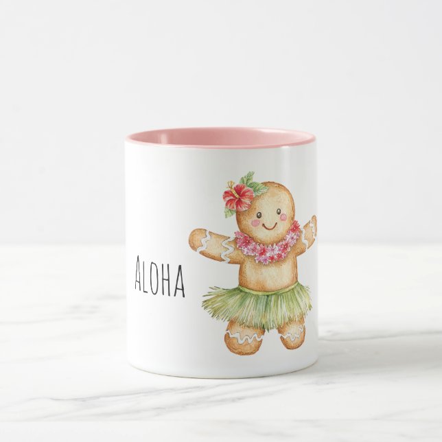 Taza Galleta de jengibre Aloha (Centro)