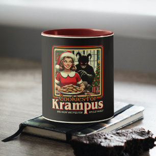 Taza Galleta Para Krampus Feliz Navidad De Krampus Horr