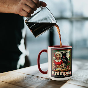 Taza Galleta Para Krampus Feliz Navidad De Krampus Horr