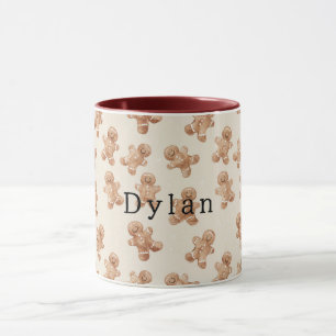 Taza Galletas de jengibre de Navidad acogedoras y cálid