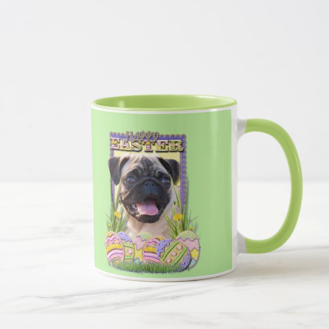 Taza Galletas del huevo de Pascua - barro amasado (Derecha)