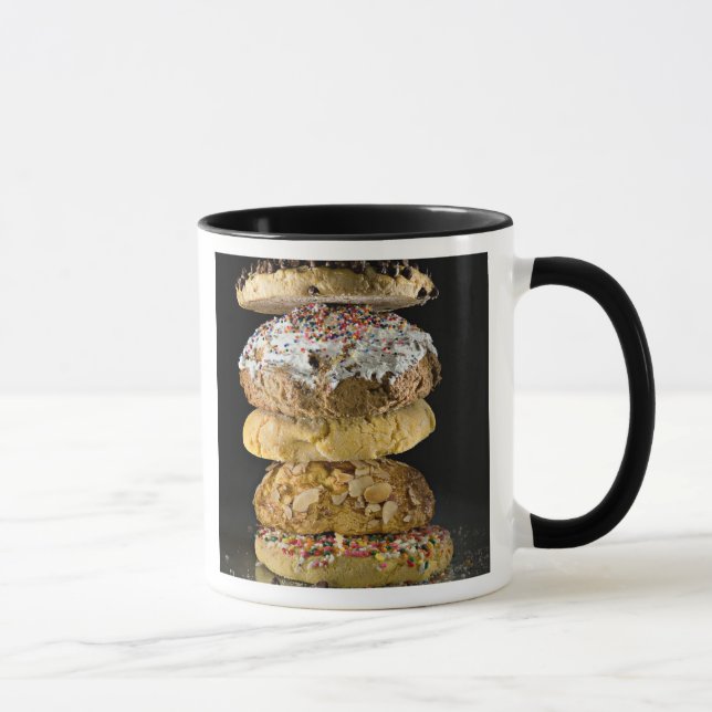 Taza Galletas en una pila (Derecha)