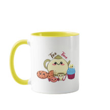 galletas kawaii y tiempo de té lindo