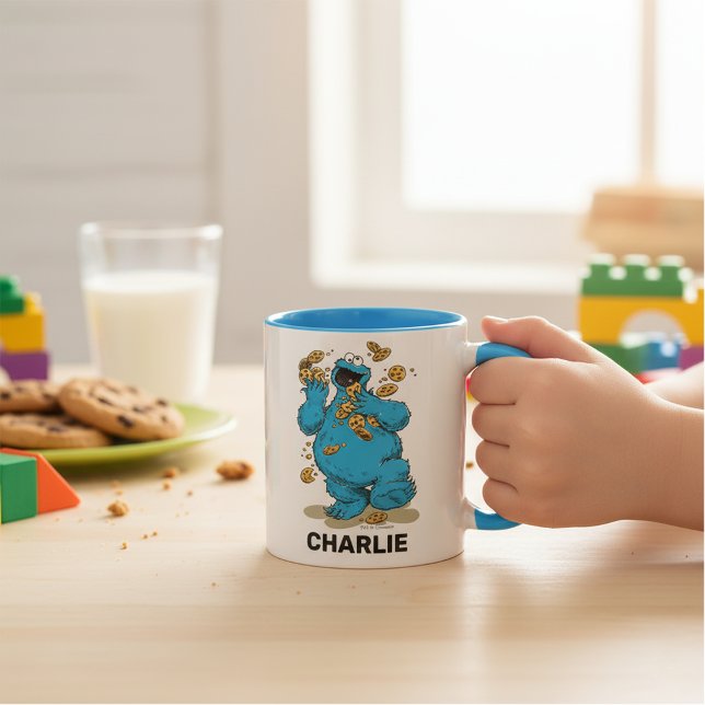 Taza Galletas locas personalizadas del Monstruo de las  (Subido por el creador)
