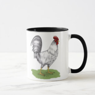 Taza Gallo Blanco