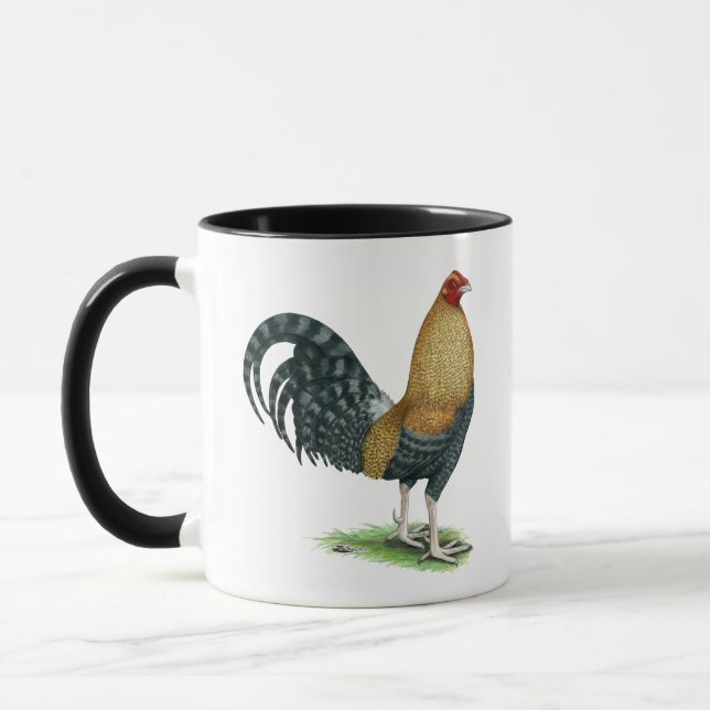 Taza Gallo de pelea:  Dom o Crele (Izquierda)