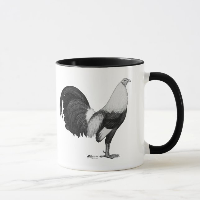 Taza Gallo Gris Duckwing (Derecha)