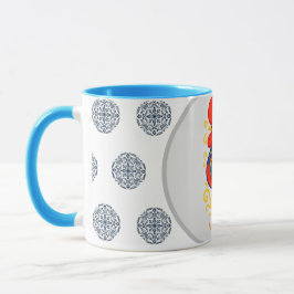 Taza Galo de Barcelos – Gallo portugués Azulejo 